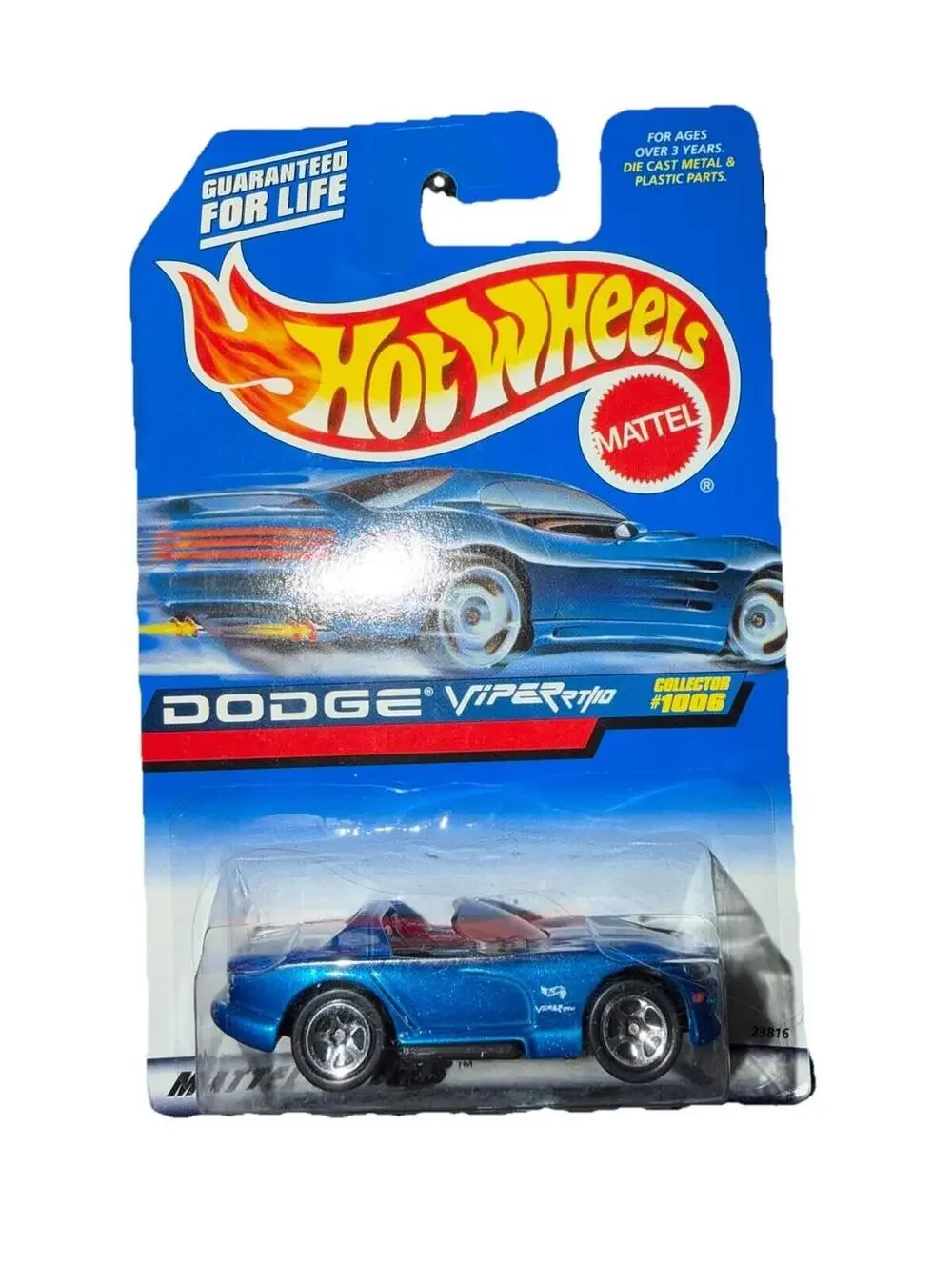 Hot Wheels Dodge Viper RT/10 Diecast Car